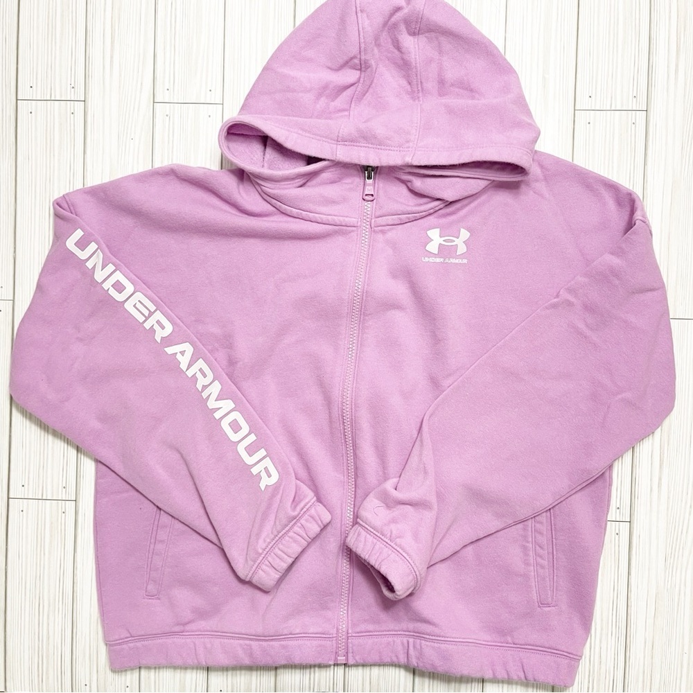 Girl's Under Armour Hooded Sweatshirt